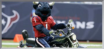 Houston Texans Mascot - Toro the Bull